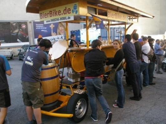 but we're sure you prefer beer bike...